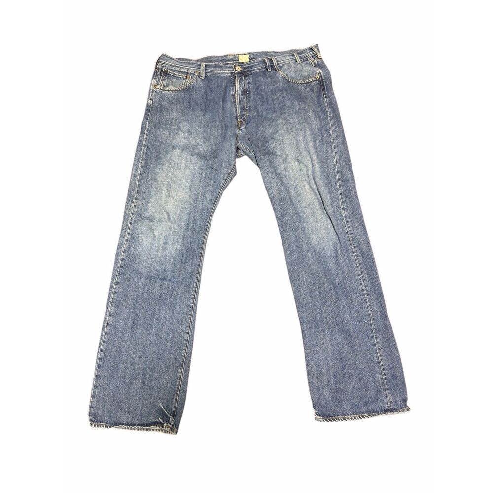 PS Paul Smith 38R Men Blue Straight Leg Denim Jeans Button Fly Designer 38 x 31
